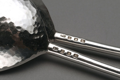 Arts and Crafts Silver Spoons - Sibyl Dunlop
